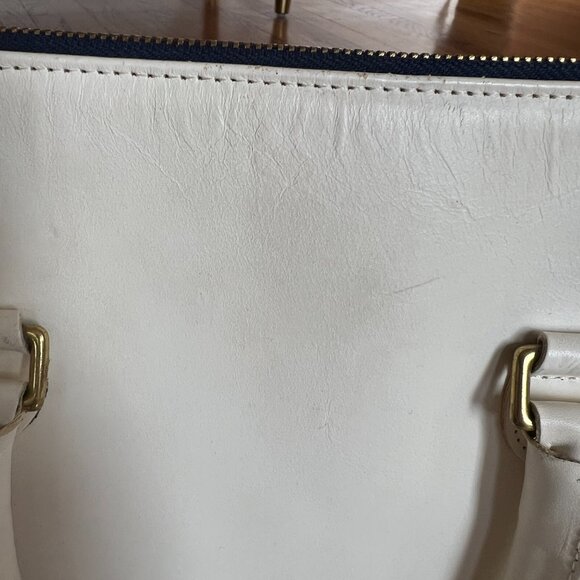 Clare V. Petite Sandrine Bag Color White Vachetta - Picture 14 of 16